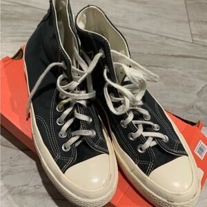 Converse Dark green and white High-Top Sneakers